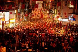 Celebrazioni di piazza per la Festa della Repubblica a Istanbul
